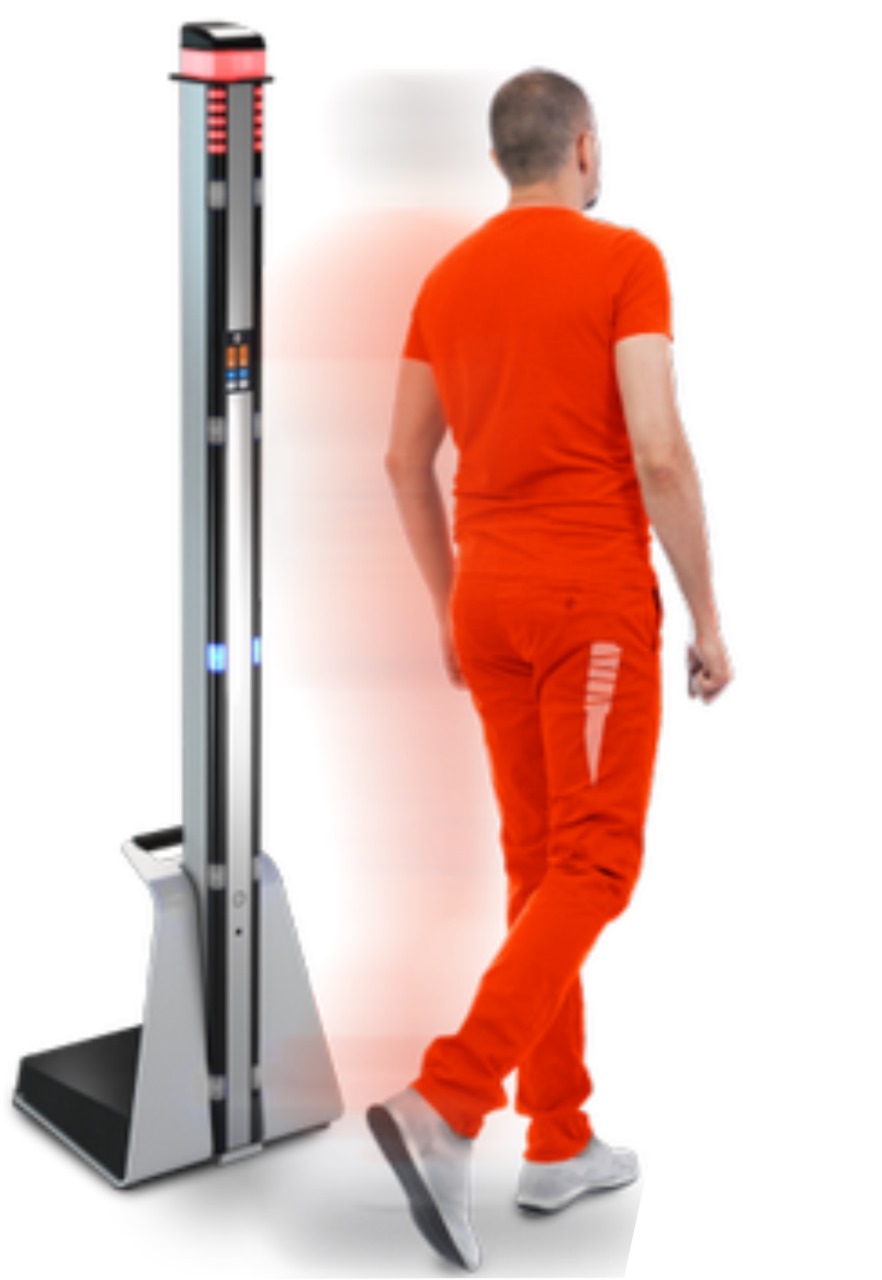 Single pole metal detectors